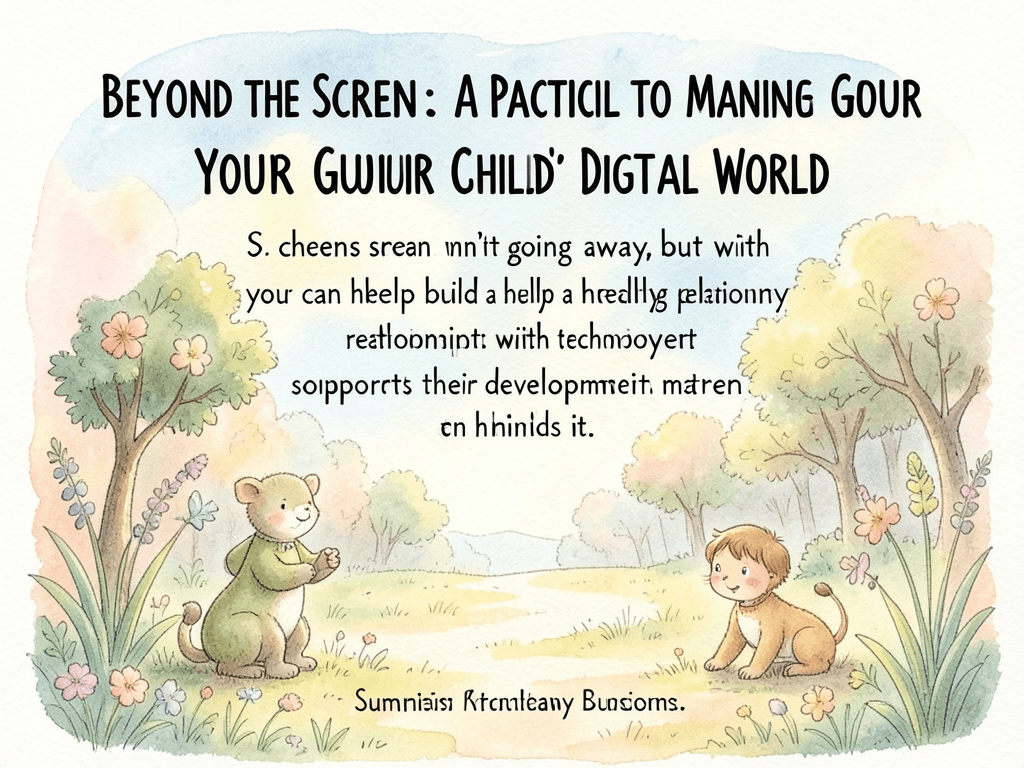 Beyond the Screen: A Practical Guide to Managing Your Child's Digital World