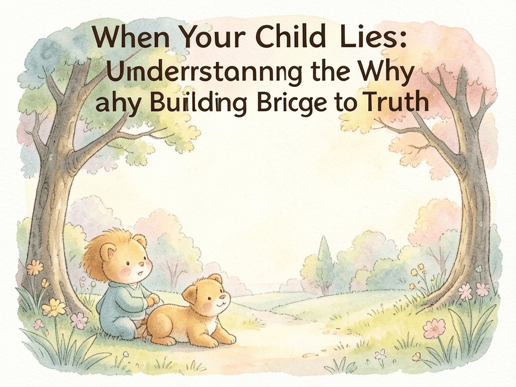 When Your Child Lies: Understanding the Why and Building a Bridge to Truth