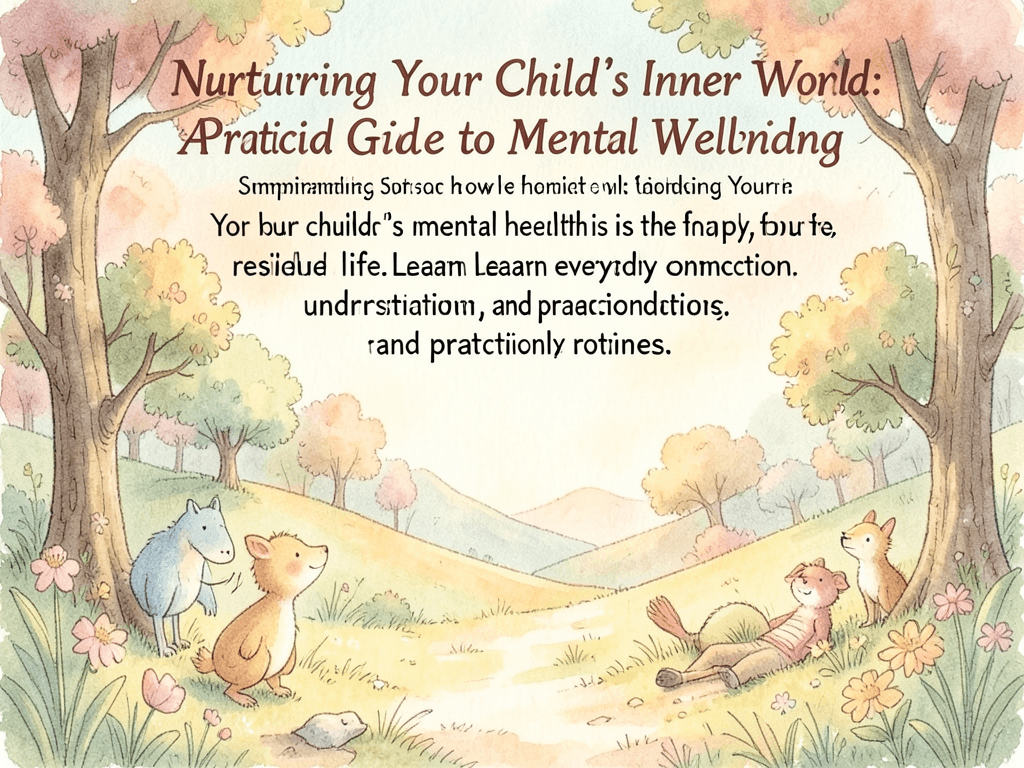 Nurturing Your Child's Inner World: A Practical Guide to Mental Well-being