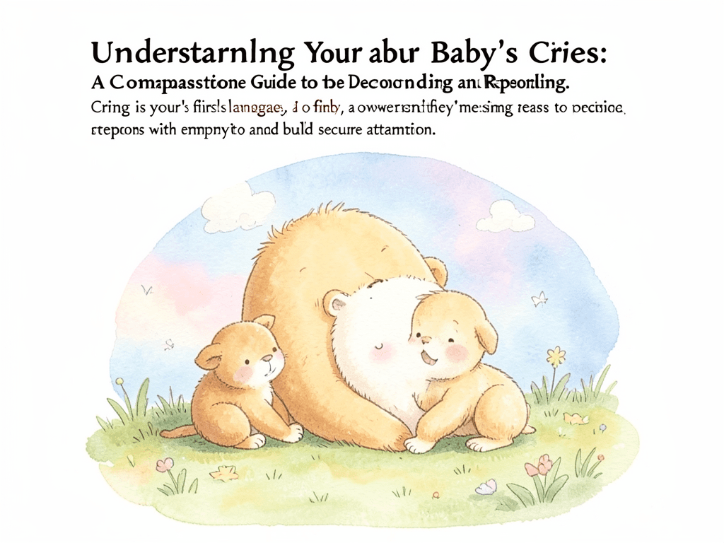 Understanding Your Baby's Cries: A Compassionate Guide to Decoding and Responding