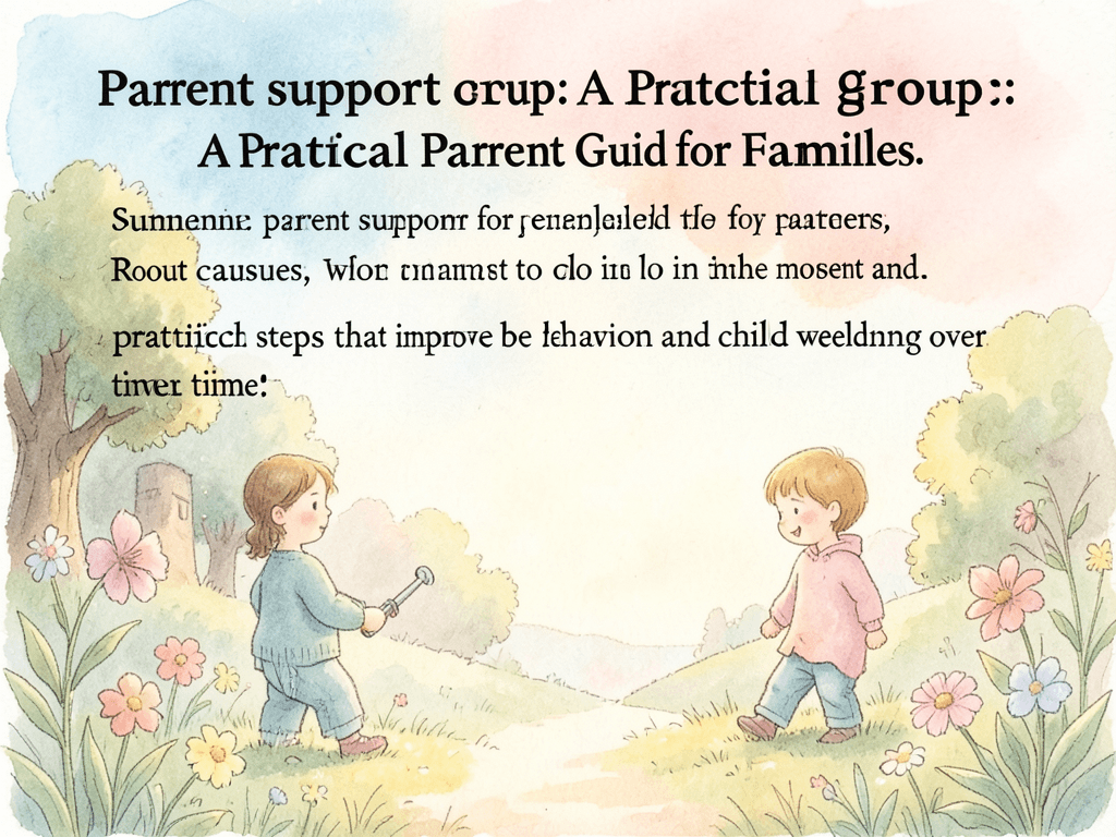 parent support group: A Practical Parent Guide for Families